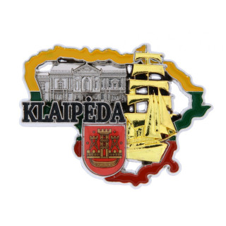 Metalinis magnetukas "Klaipėda"