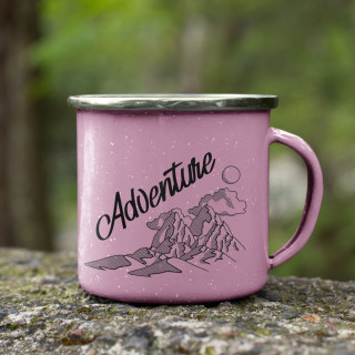 Metalinis puodelis "Adventure"