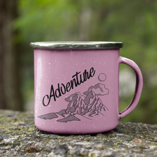 Metalinis puodelis "Adventure" Metalinis puodelis "Adventure"