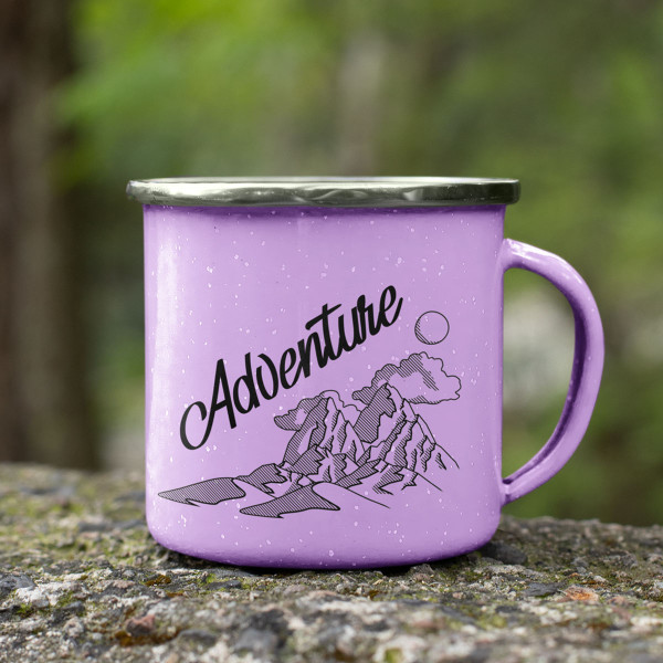 Metalinis puodelis "Adventure" Metalinis puodelis "Adventure"