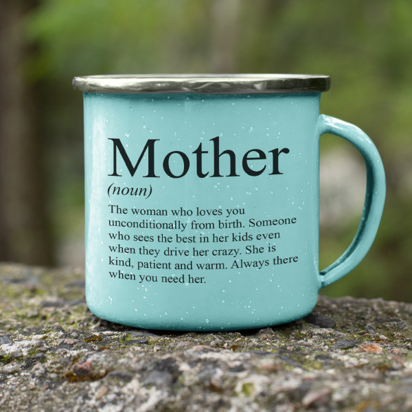 Metalinis puodelis "Mother" Metalinis puodelis "Mother"
