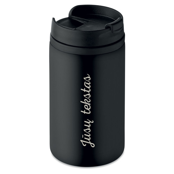 Metalinis termo puodelis "FALUN" su Jūsų graviruotu tekstu (250ml) Metalinis termo puodelis "FALUN" su Jūsų graviruotu tekstu (250ml)
