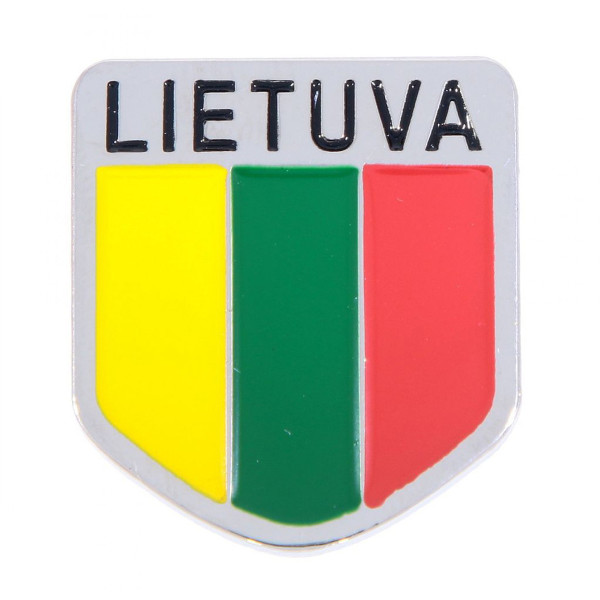 Metalinis ženkliukas "Lietuva" Metalinis ženkliukas "Lietuva"