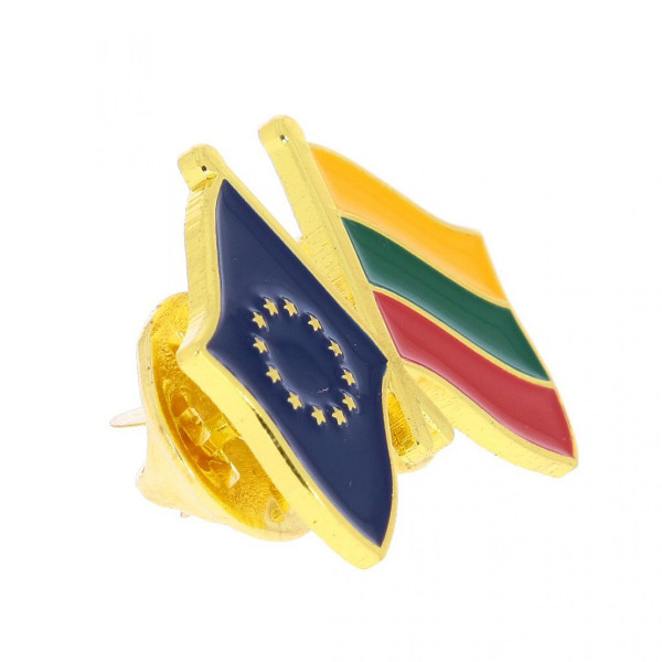 Metalinis ženkliukas "LT ir ES"