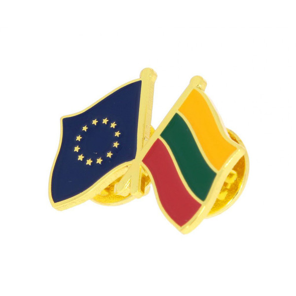 Metalinis ženkliukas "LT ir ES"