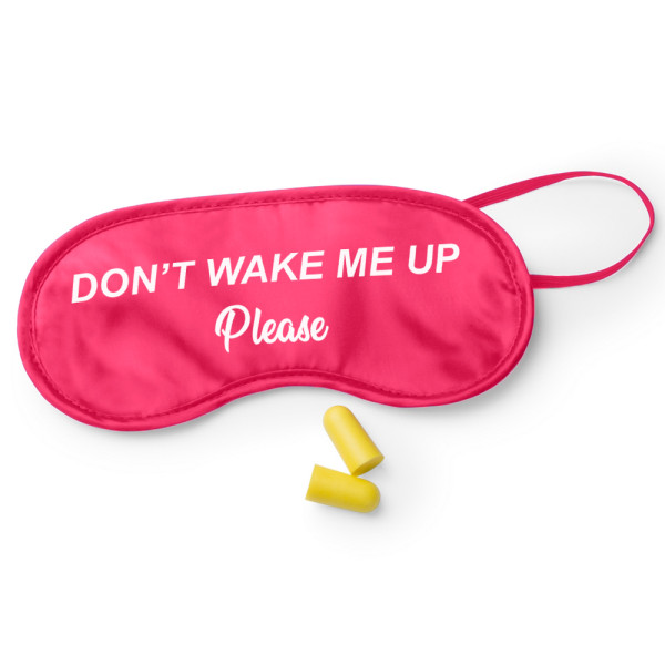 Miego kaukė "Don't wake me up, please" Miego kaukė "Don't wake me up, please"