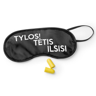 Miego kaukė "TYLOS, tėtis ilsisi"