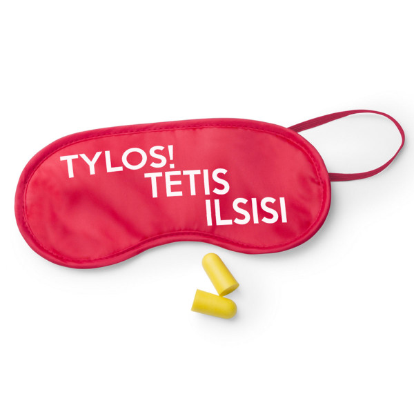Miego kaukė "TYLOS, tėtis ilsisi" Miego kaukė "TYLOS, tėtis ilsisi"