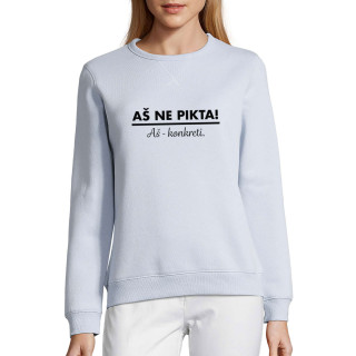 UNISEX pastelinis "Sully" džemperis "Aš ne pikta"