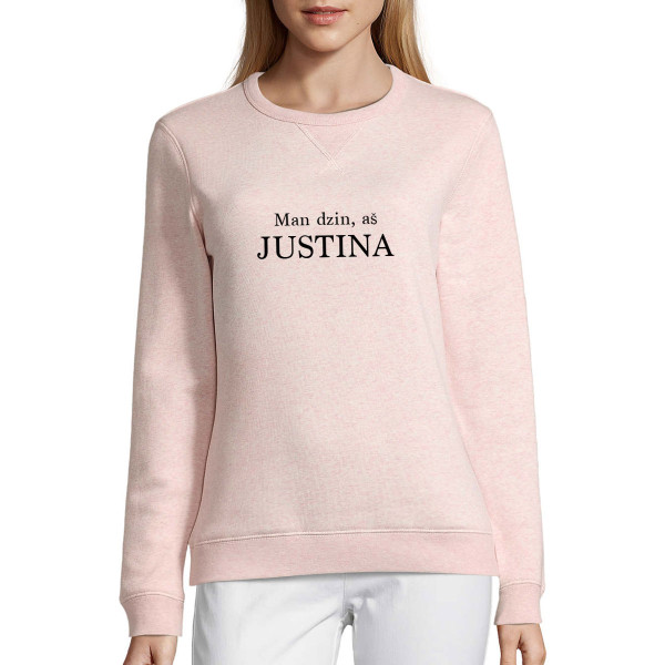 UNISEX pastelinis "Sully" džemperis "Man dzin" su Jūsų pasirinktu vardu UNISEX pastelinis "Sully" džemperis "Man dzin" su Jūsų pasirinktu vardu