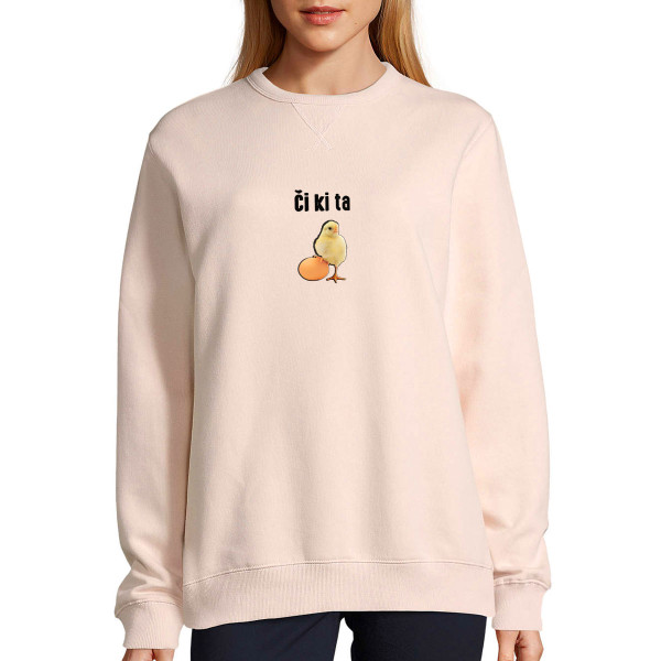 UNISEX pastelinis "Sully" džemperis "Čikita" UNISEX pastelinis "Sully" džemperis "Čikita"
