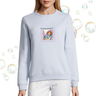 UNISEX pastelinis "Sully" džemperis "Šampanelo?"