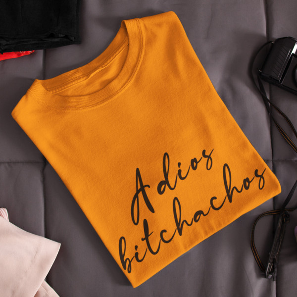 Moteriški marškinėliai "Adios bitchachos"