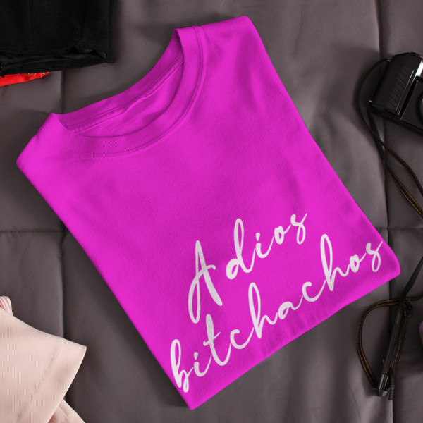 Moteriški marškinėliai "Adios bitchachos"