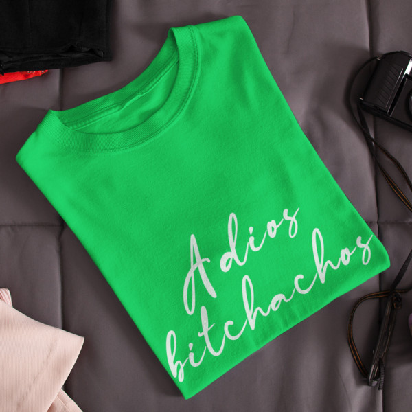 Moteriški marškinėliai "Adios bitchachos"