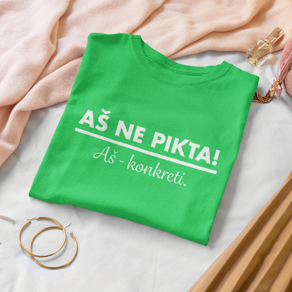 Moteriški marškinėliai "Aš ne pikta"