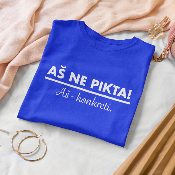 Moteriški marškinėliai "Aš ne pikta"