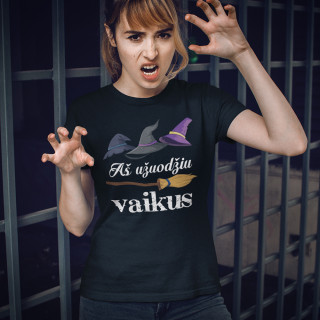 Moteriški marškinėliai "Aš užuodžiu vaikus"