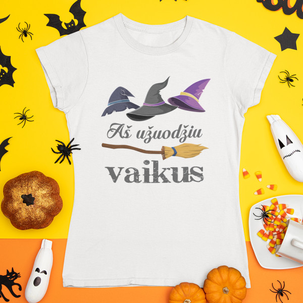 Moteriški marškinėliai "Aš užuodžiu vaikus"