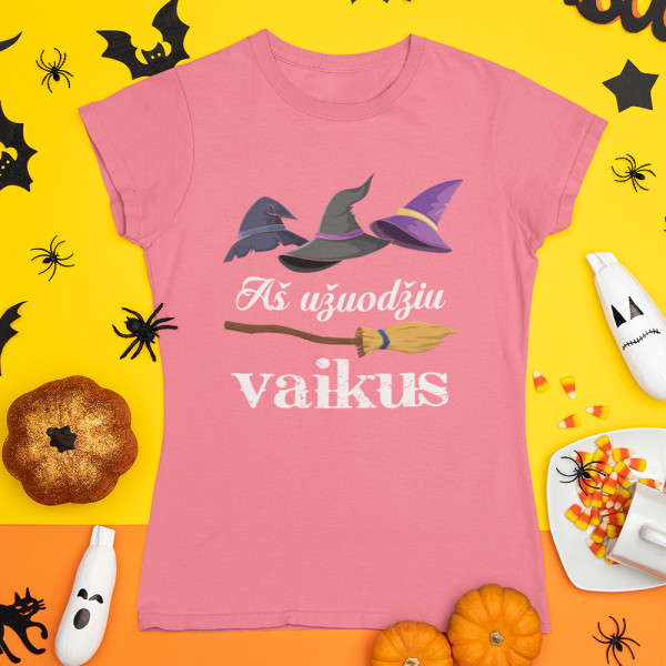 Moteriški marškinėliai "Aš užuodžiu vaikus"
