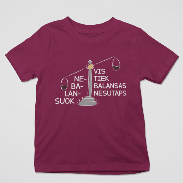 Marškinėliai "Buhalterio balansas"