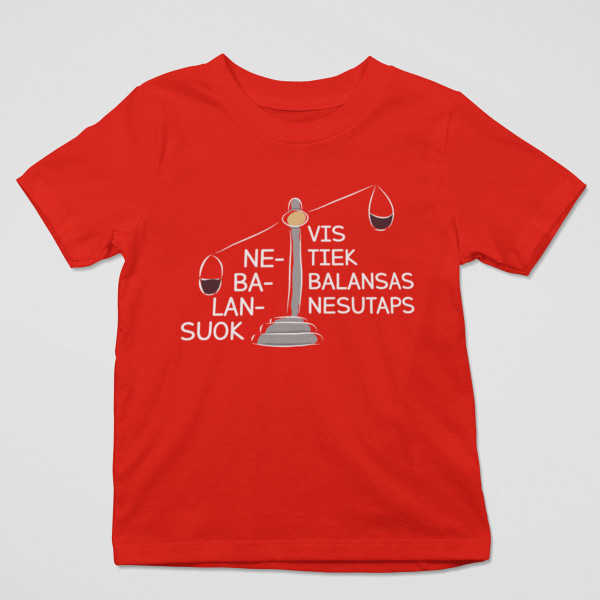 Marškinėliai "Buhalterio balansas"