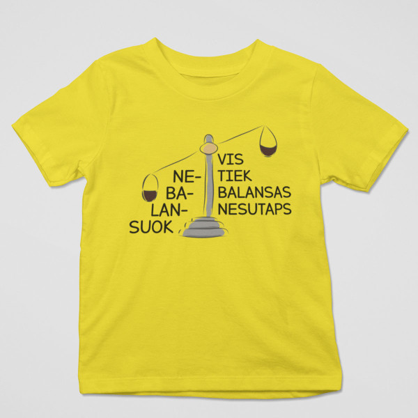 Marškinėliai "Buhalterio balansas"