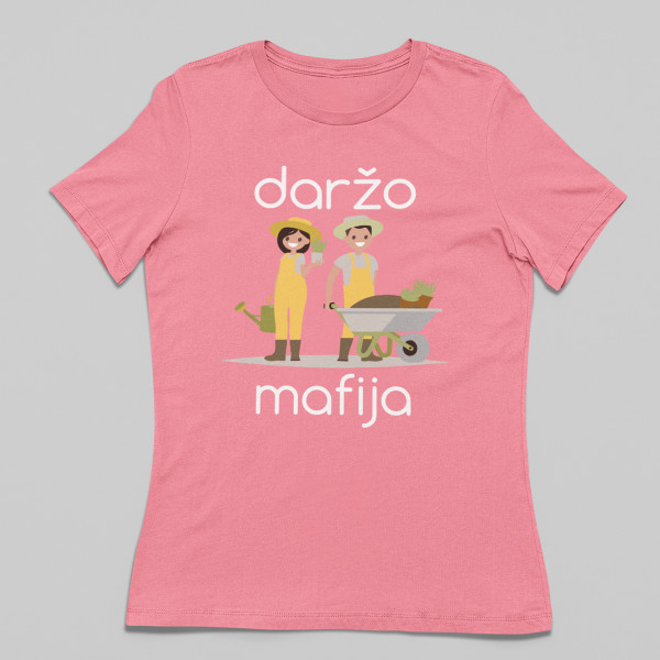Moteriški marškinėliai "Daržo mafija"