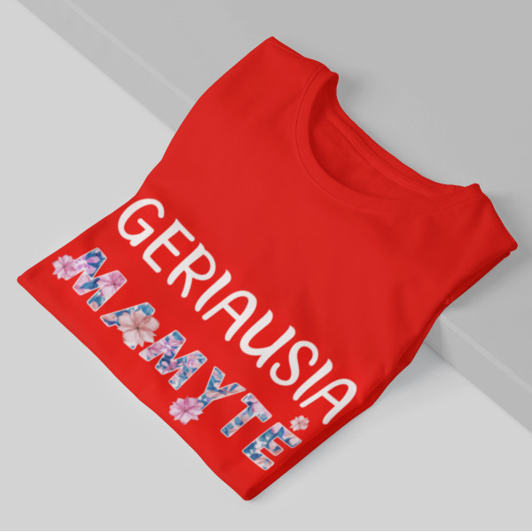 Moteriški marškinėliai "Geriausia mamytė"