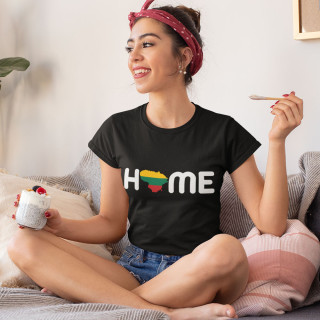 Moteriški marškinėliai "Home"
