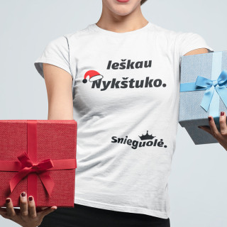 Moteriški marškinėliai "Ieškau nykštuko"