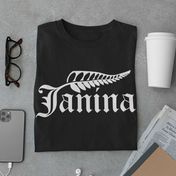 Moteriški marškinėliai "Janina" Moteriški marškinėliai "Janina"