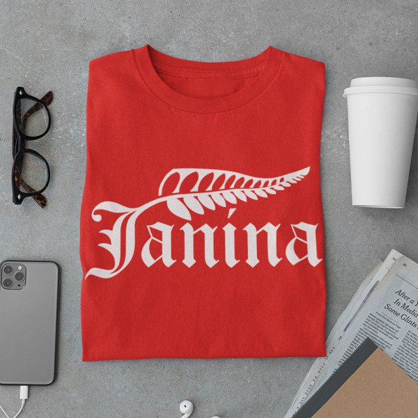 Moteriški marškinėliai "Janina" Moteriški marškinėliai "Janina"