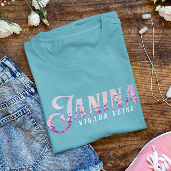 Moteriški marškinėliai "Janina visada teisi"