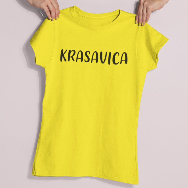 Moteriški marškinėliai "Krasavica"