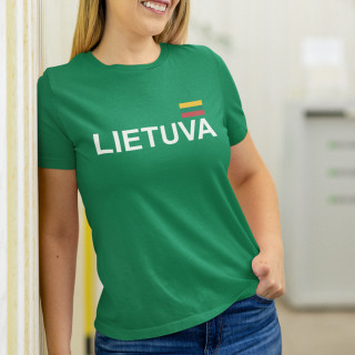 Moteriški marškinėliai "Lietuva"
