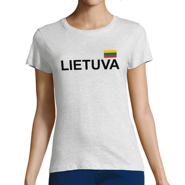 Moteriški marškinėliai "Lietuva"