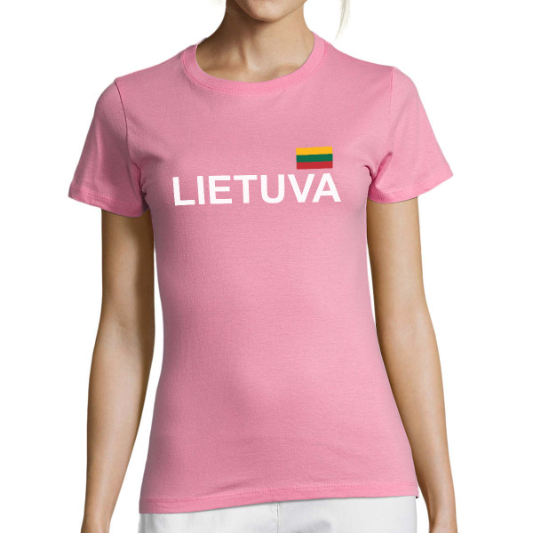 Moteriški marškinėliai "Lietuva"