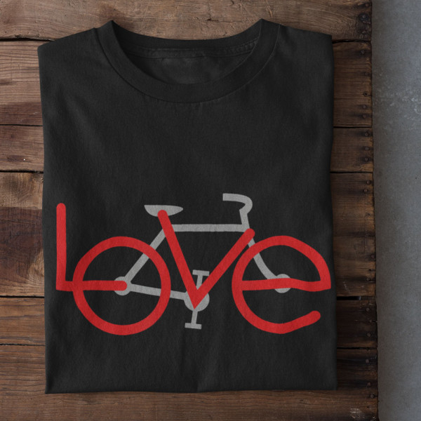 Moteriški marškinėliai "Love bike" Moteriški marškinėliai "Love bike"