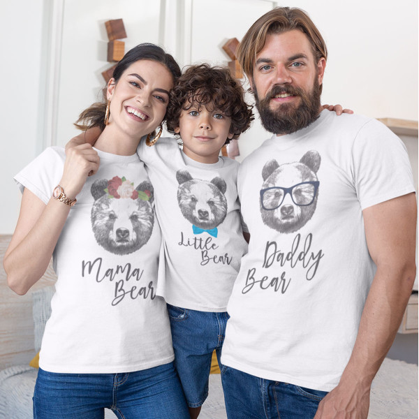 Moteriški marškinėliai "Mama bear" Moteriški marškinėliai "Mama bear"