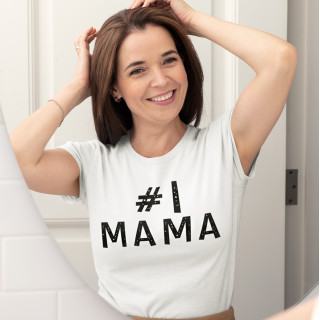 Moteriški marškinėliai "Mama Nr.1"