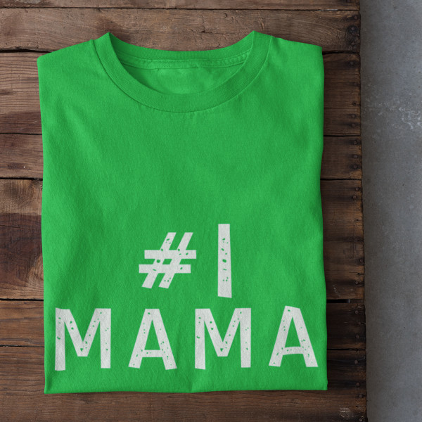 Moteriški marškinėliai "Mama Nr.1"