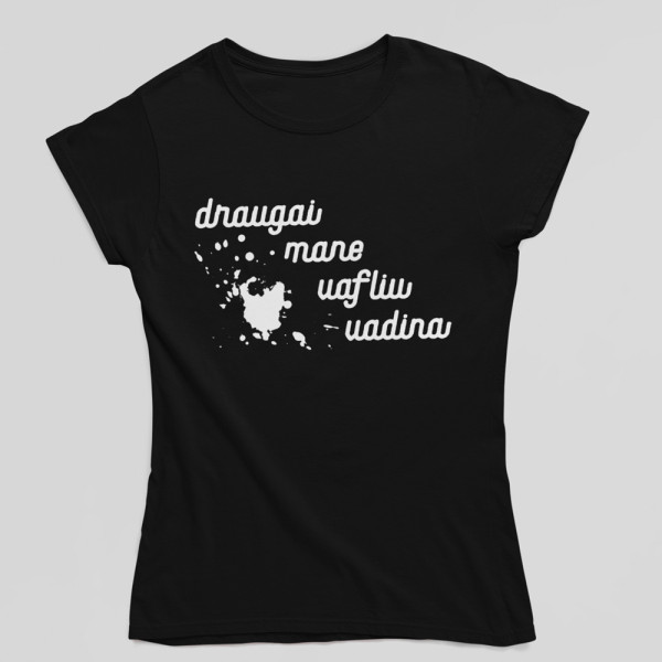 Moteriški marškinėliai "Mane vafliu vadina"