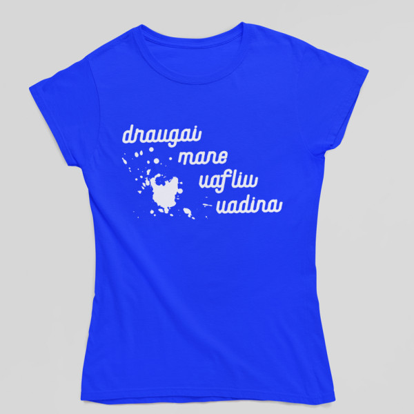 Moteriški marškinėliai "Mane vafliu vadina"