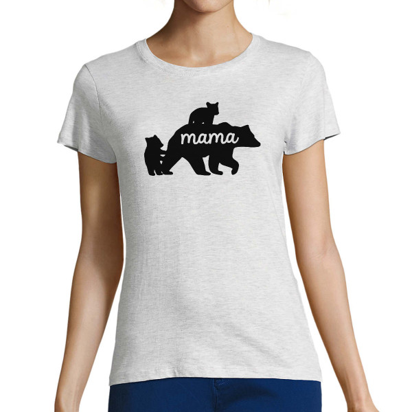 Moteriški marškinėliai "Meškučių mama"
