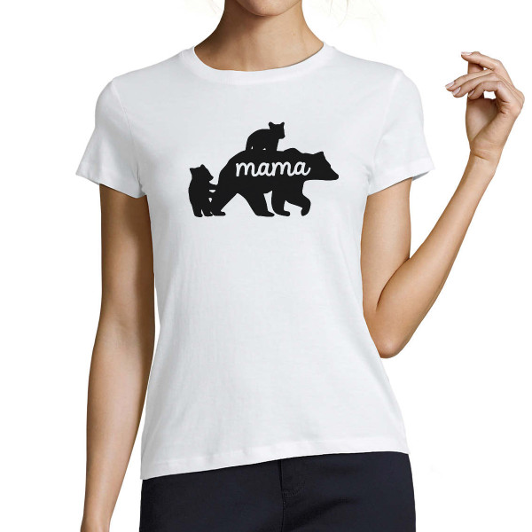 Moteriški marškinėliai "Meškučių mama"