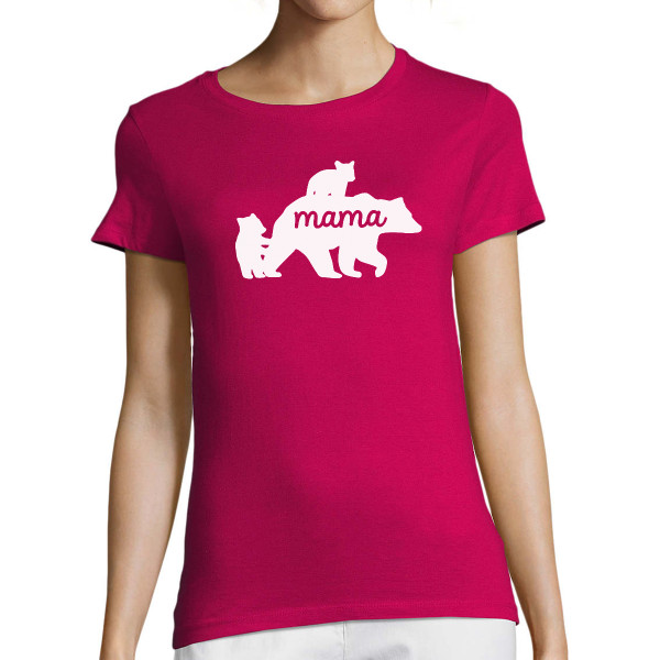 Moteriški marškinėliai "Meškučių mama"