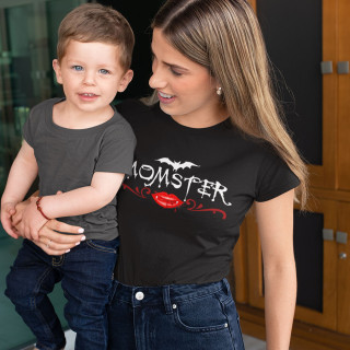 Moteriški marškinėliai "Momster"
