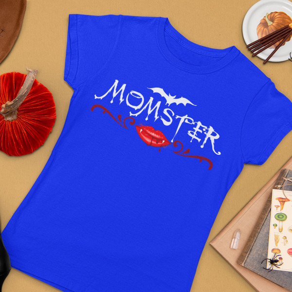 Moteriški marškinėliai "Momster"