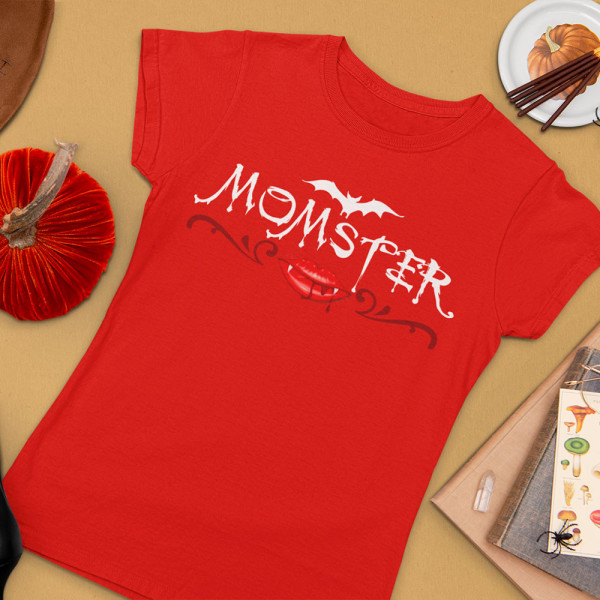 Moteriški marškinėliai "Momster"
